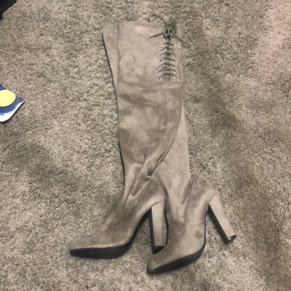 Knee high boots
